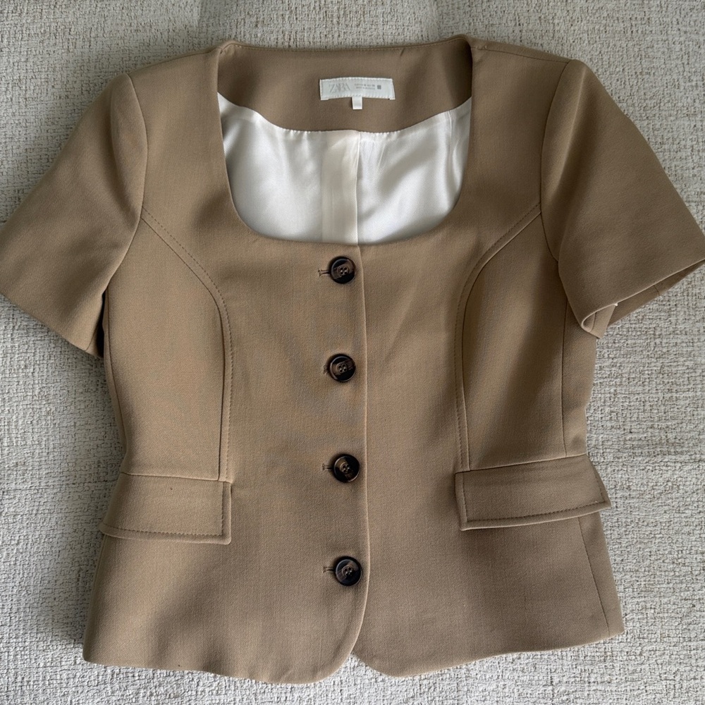 Zara Short Sleeve Blazer